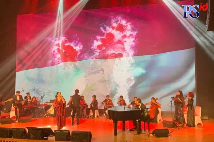 Bawakan 11 Lagu Bernuansa Kebangsaan, Orkestra Merah Putih Tampil Memukau